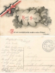 01936 Konigsbruck training area stamp September 21, 1915 on Partriotika card