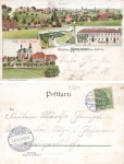 Koenigshain bei Ostritz Litho Dzialoszyn o 1904