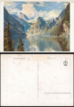 Koenigssee artist card Hanns Maurus * ca. 1940