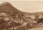 01824 Koenigstein with fortress Saxon Switzerland * around 1950