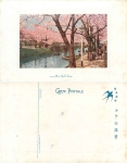 Koishika Cherry Blossoms Yedogawa Japan * ca. 1920