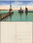 Konstanz Bodensee Hafeneinfahrt *ca.1920