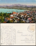 Konstanz mit Kreuzlingen und Säntis o ca. 1920