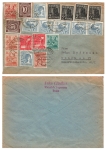 Control Council issue tenfold franking o Kreuth near Tegernsee June 23, 1948 to Munich