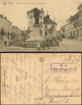 Kortrijk Feldpost 1. Bataillon Infanterie Regiment Nr. 58 o 27.07.1917