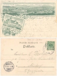 32791 location in Lippe litho postcard 1897