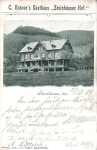Steinhaeuser C. Krauses Gasthaus Schlesien Kamiennik o 1899