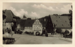 01778 Lauenstein Erzgebirge Castle entrance, used, 1956