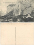 Lauterbrunnen und Staubbach * ca. 1920