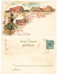 Leipzig Saxon-Thuringian Industry and Commerce Exhibition Private Postal Stationery 1897 * 