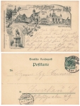 Leipzig Sächsisch- Thüringische Industrie und Gewerbe Ausstellung Privatganzsache 1897 Sonderstempel