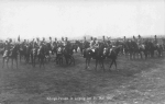 Leipzig Königsparade des Sächsischen Militär 31. Mai  1907 Echtfotokarte