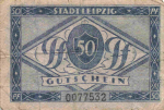 Leipzig Notgeldschein 1920