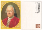 Wolfgang Georg Welck, senior postal director in Leipzig, private postal stationery PP122E6 * 1936