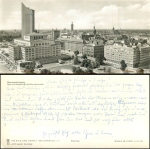 Leipzig Opera Din-long card, used around 1974