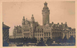 Leipzig neues Rathaus mit Königsplatz * 1916