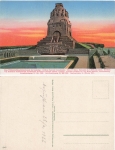 Leipzig Voelkerschlachtdenkmal 1922