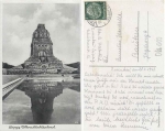 Leipzig Monument to the Battle of the Nations on April 29, 1940