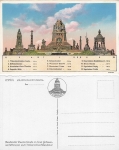 Leipzig Völkerschlachtdenkmal * um 1920 Denkmäler Deutschlands