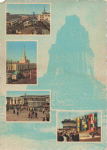 Leipzig Völkerschlachdenkmal Mehrbildkarte * 1961
