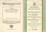 Leipzig Amtlicher Messeausweis 1959