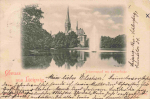Leipzig Johannapark mit Lutherkirche o 1898