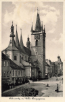Leitmeritz Lange Gasse Böhmen Litoměřice * um 1930