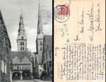 Lemgo St. Nikolai Towers o 18.1.68