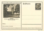 Get to know Germany! Magdeburg postal stationary 6 Pfennig Hindenburg brown *1938