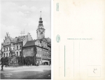 Leobschuetz Schlesien Rathaus Glubczyce * um 1930