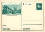 Get to know Germany! Wittenberg postal stationary 6 Pfennig Ebert *around 1930