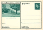 Get to know Germany! Wiesbaden Neroberg postal stationary 6 Pfennig Ebert *around 1930
