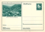 Get to know Germany! Wirsberg postal stationary 6 Pfennig Ebert *around 1930