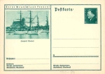 Get to know Germany! Salzwedel  stationary 6 Pfennig Ebert *around 1930Get to know Germany! Wismar stationary 6 Pfennig Ebert *around 1930