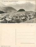 Leysin Village Dents de Morcies et du Midi AK um 1920