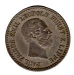Lippe 1 Silbergroschen 1860 Paul Friedrich Emil Leopold