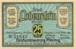 07356 Bad Lobenstein Notgeldschein 1921