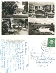 Lübars Berlin Der alte Dorfkrug, Zum lustigen Finken AK o 29.6.1959