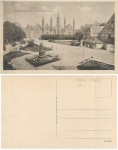 Lubeck Holy Spirit Hospital and Geibel Monument * approx. 1930