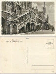 Lübeck, Rathaus und Renaissance Treppe *ca.1930