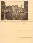 Lüneburg Old Houses on the Stintmarkt * 1930