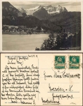 Lungern mit Wetterhorngruppe o 5.8.1928