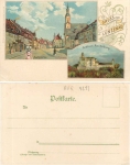 09328 Lunzenau Mulde Litho * ca. 1900