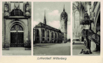 06886 Wittenberg Lutherstadt Schlosskirche * um 1930
