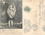 Mädchen "Die kleine Kokette" o 21.4.1905