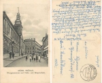 Mährisch Trübau Moravská Třebová Gymnasium und Schule Feldpost 3.7.1943