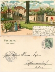 Village view, artist card Mailick, No. 1072, o 18.10.1902