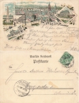 Mainz Bahnhof Litho o 24.6.1901