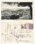Malaga Zensurstempel Military Censorship Malaga ENTRY 99 on 30.4.1941