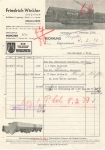 Mannheim forwarding company Friedrich Winkler letterhead 1939
